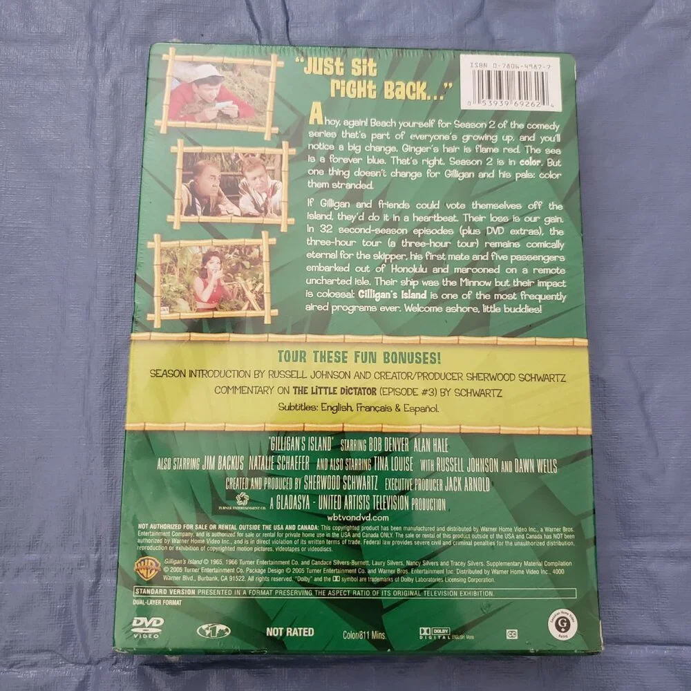 New  Gilligan's Island Season 2  ⚓⚓   I Just Love Me Some Gilligan Show's - Picture 2 of 4